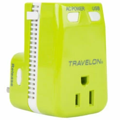 Travelon Travel Accessories Universal 3-in-1 Adapter, Converter, And USB Charger