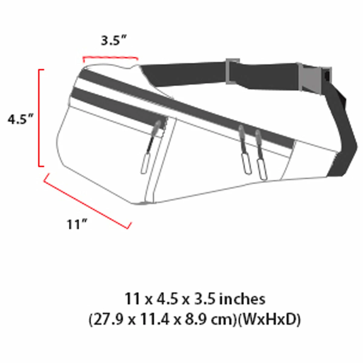 Manhattan Portage Luminosity Alleycat Waist Bag 13 Manhattan Portage Luminosity Alleycat Waist Bag - Image 13