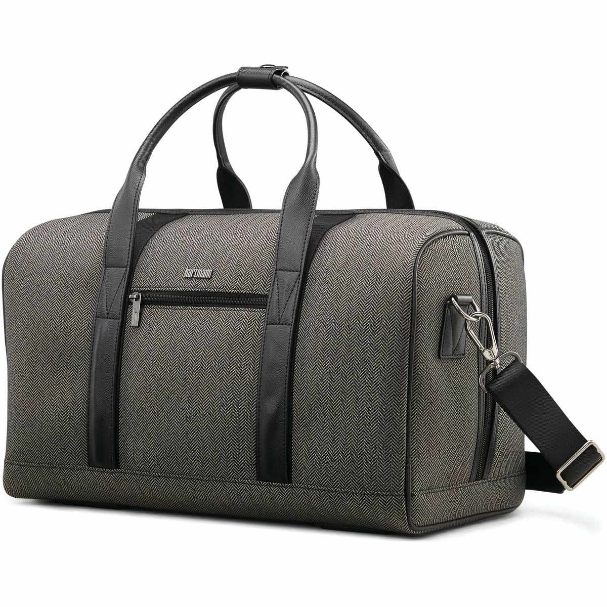 Hartmann Herringbone Deluxe Weekend Duffel 2 Hartmann Herringbone Deluxe Weekend Duffel - Image 2