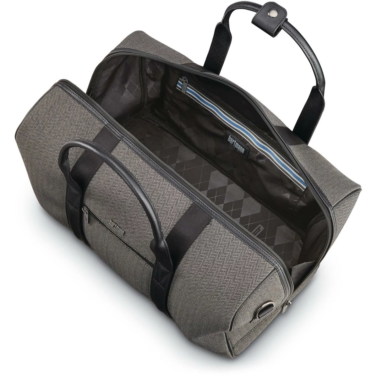 Hartmann Herringbone Deluxe Weekend Duffel 3 Hartmann Herringbone Deluxe Weekend Duffel - Image 3