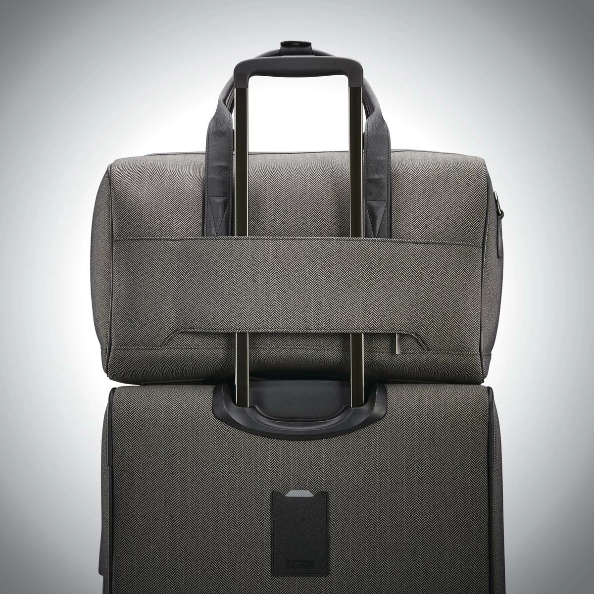 Hartmann Herringbone Deluxe Weekend Duffel 5 Hartmann Herringbone Deluxe Weekend Duffel - Image 5