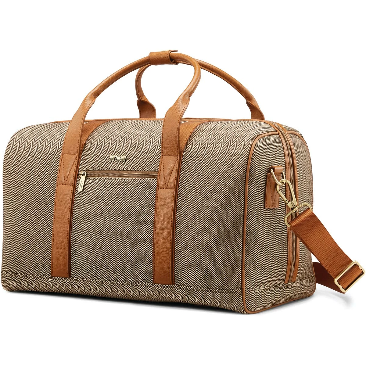 Hartmann Herringbone Deluxe Weekend Duffel 1 Hartmann Herringbone Deluxe Weekend Duffel