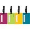 Travelon Travel Accessories Set Of 4 Luggage Tags