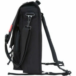 Manhattan Portage Commuter Laptop Bag With Back Zipper -suitcase sale 1417z blk side
