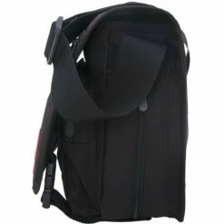 Manhattan Portage Europa (Sm) With Back Zipper And Compartments 29 Manhattan Portage Europa (Sm) With Back Zipper And Compartments -suitcase sale 1435zc blk side