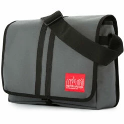 Manhattan Portage Hanover Messenger Bag -suitcase sale 1437ref4 gry angle 1 1