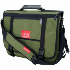 Manhattan Portage The Wallstreeter With Back Zipper 18 Manhattan Portage The Wallstreeter With Back Zipper -suitcase sale 1444z olv angle