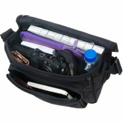 Manhattan Portage Midnight Sohobo Bag -suitcase sale 1503MDN2 BUR INSIDE