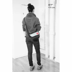 Manhattan Portage Midnight Mini NY Messenger Bag -suitcase sale 1603MDN 2 Female