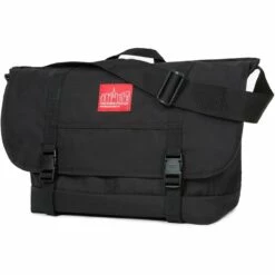 Manhattan Portage Downtown NY Messenger Bag (LG) -suitcase sale 1607hp blk angle 1