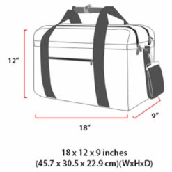 Manhattan Portage Hamptons Weekender -suitcase sale 1821