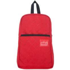 Manhattan Portage Quilted Ellis Backpack 15 Manhattan Portage Quilted Ellis Backpack -suitcase sale 1907QLT RED FRONT