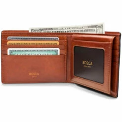 Bosca Dolce Credit Wallet W/ID Passcase -suitcase sale 195 217 4