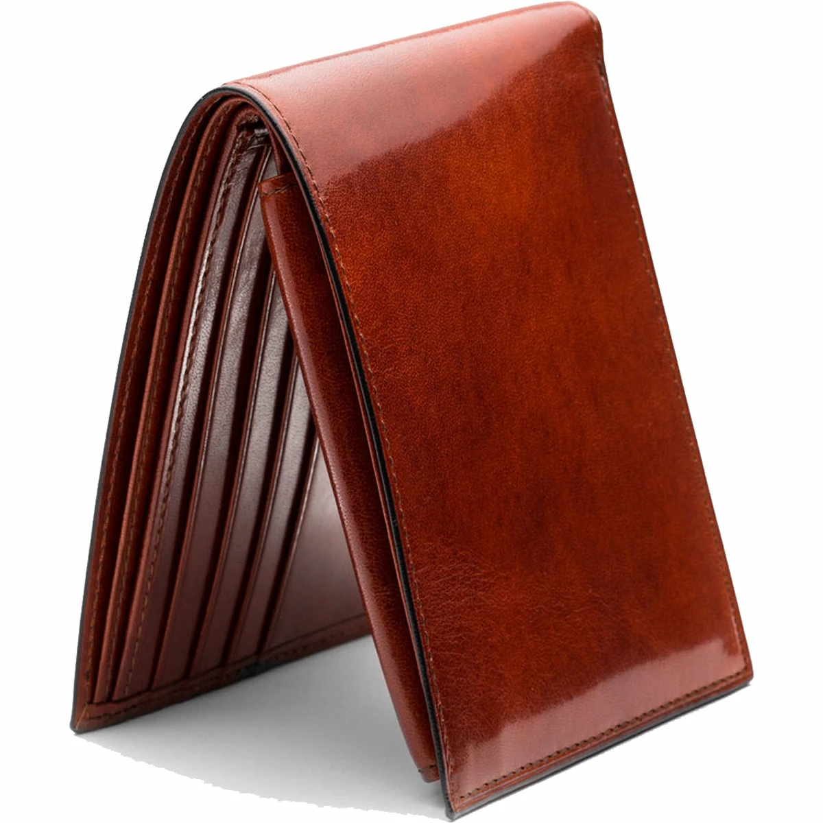 Bosca Old Leather Euro Credit Wallet W/ID Passcase - RFID 8 Bosca Old Leather Euro Credit Wallet W/ID Passcase - RFID - Image 8