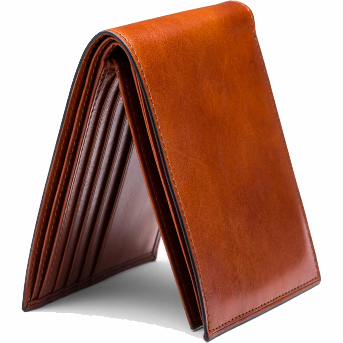 Bosca Old Leather Euro 8 Pocket Deluxe Executive Wallet W/Passcase 8 Bosca Old Leather Euro 8 Pocket Deluxe Executive Wallet W/Passcase - Image 8