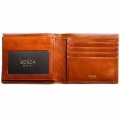 Bosca Old Leather Euro 8 Pocket Deluxe Executive Wallet W/Passcase 15 Bosca Old Leather Euro 8 Pocket Deluxe Executive Wallet W/Passcase -suitcase sale 198 27 5
