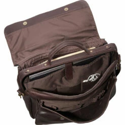 LeDonne Leather Vaquetta Flap Over Brief 9 LeDonne Leather Vaquetta Flap Over Brief -suitcase sale 257063 1 2 05654