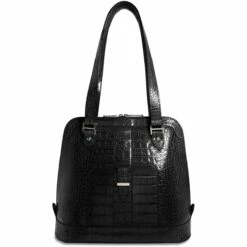 Jack Georges Croco Paulina Dome Tote 2664