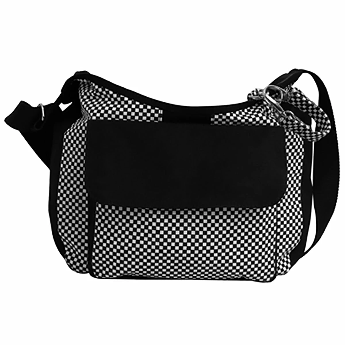 Bark N Bag Checkerbarc Hand Loomed Cotton Canvas Sling 2 Bark N Bag Checkerbarc Hand Loomed Cotton Canvas Sling - Image 2