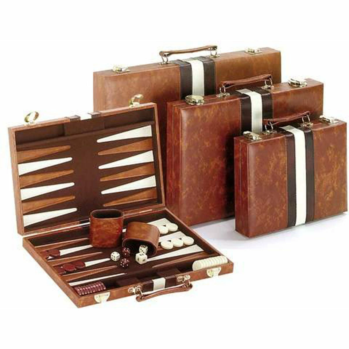 CHH Games 18" Vinyl Backgammon Set 2 CHH Games 18" Vinyl Backgammon Set - Image 2