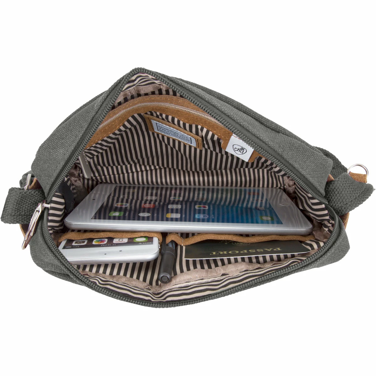 Travelon Anti-Theft Heritage Small Crossbody Bag 3 Travelon Anti-Theft Heritage Small Crossbody Bag - Image 3