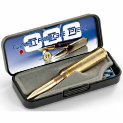 Fisher Space Pen 338 Caliber LAPUA Mag Brass Casing Space Pen -suitcase sale 338OpenBox 700