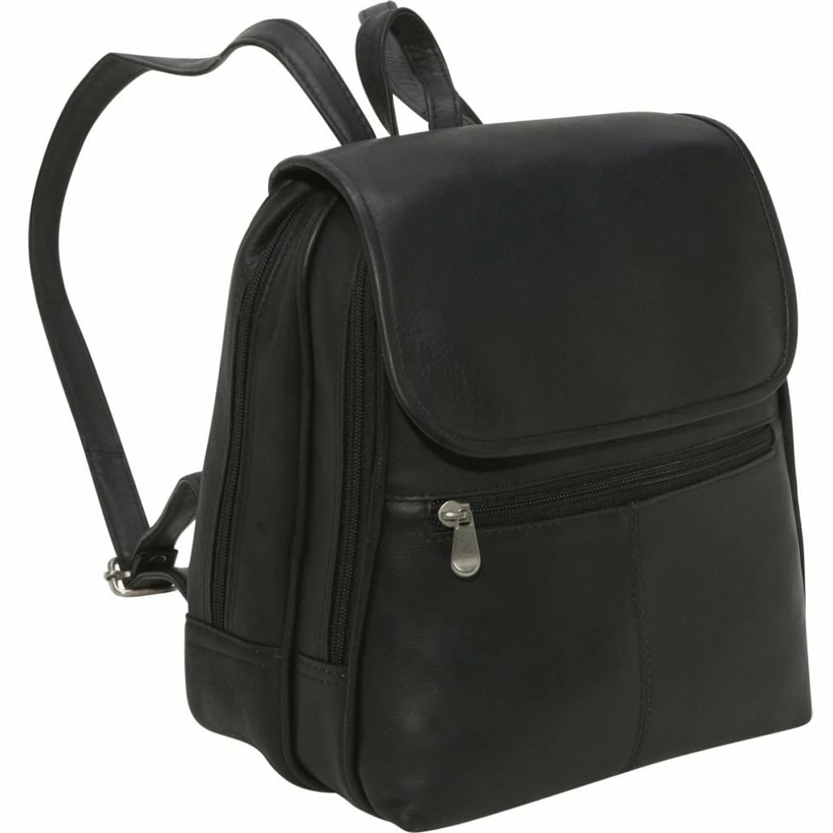LeDonne Leather Women's Organizer Backpack/Purse 3 LeDonne Leather Women's Organizer Backpack/Purse - Image 3