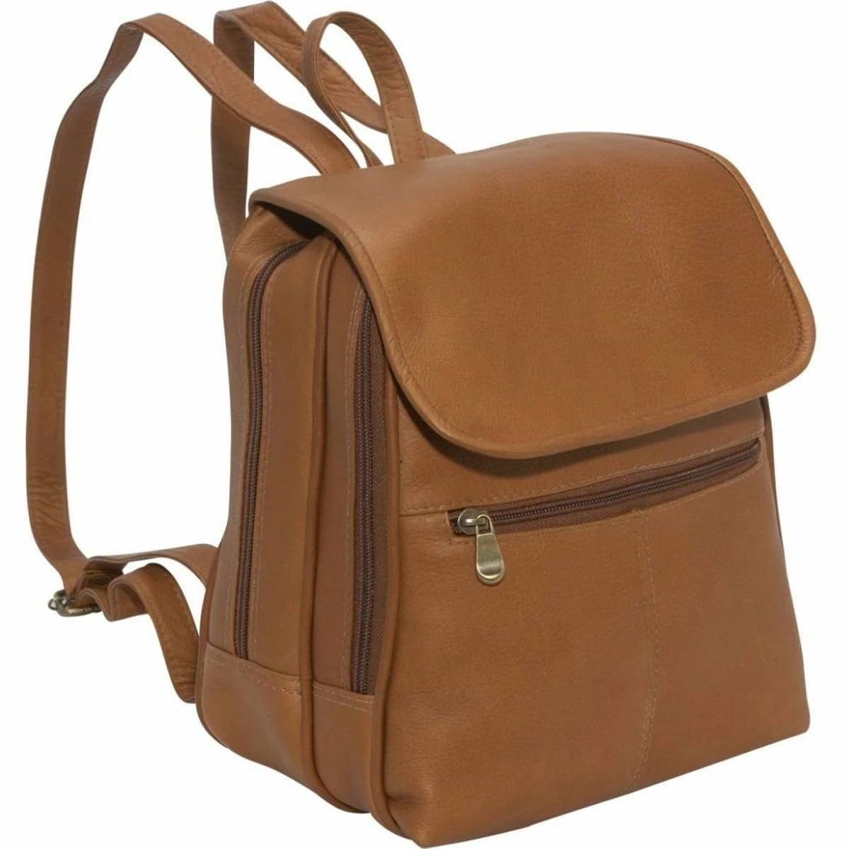 LeDonne Leather Women's Organizer Backpack/Purse 2 LeDonne Leather Women's Organizer Backpack/Purse - Image 2