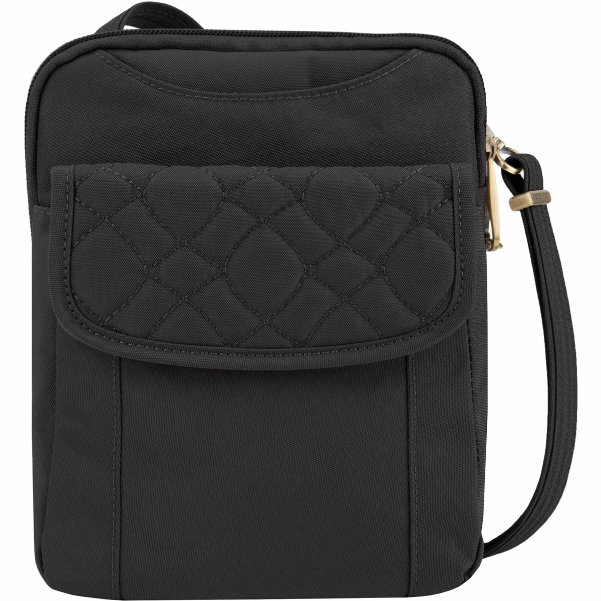 Travelon Anti-Theft Signature Quilted Slim Pouch 3 Travelon Anti-Theft Signature Quilted Slim Pouch - Image 3