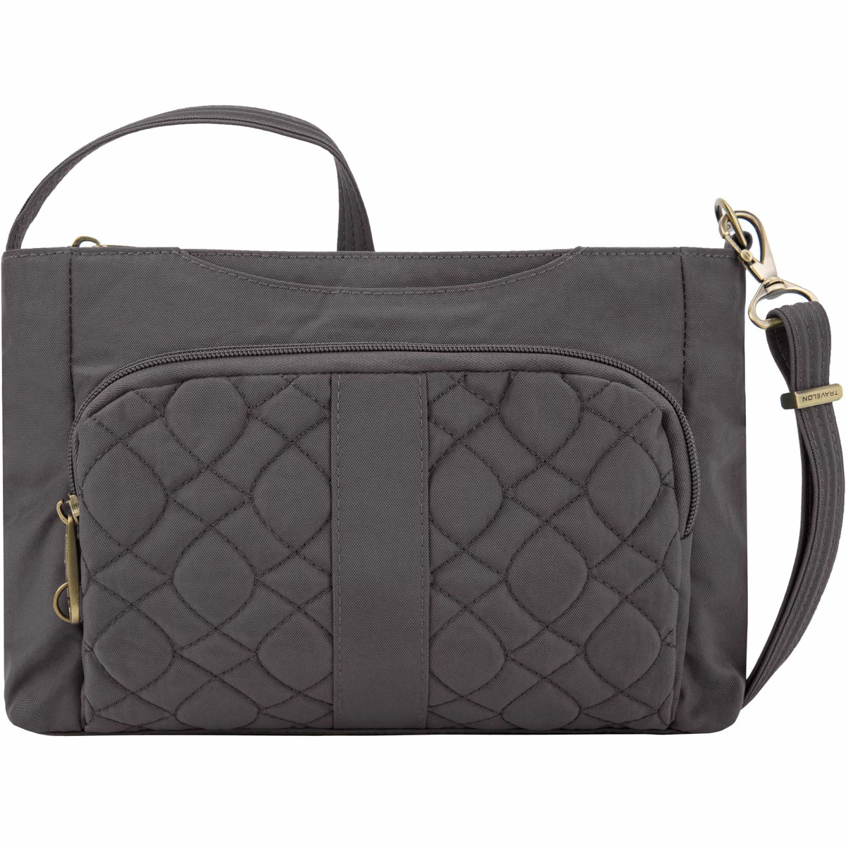 Travelon Anti-Theft Signature Quilted E/W Slim Bag 4 Travelon Anti-Theft Signature Quilted E/W Slim Bag - Image 4