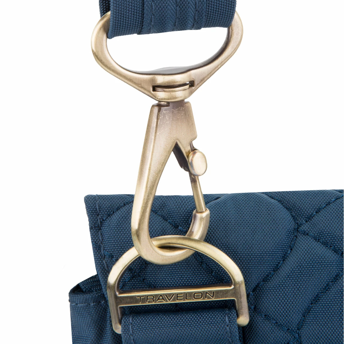 Travelon Anti-Theft Signature Quilted Messenger Bag 7 Travelon Anti-Theft Signature Quilted Messenger Bag - Image 7