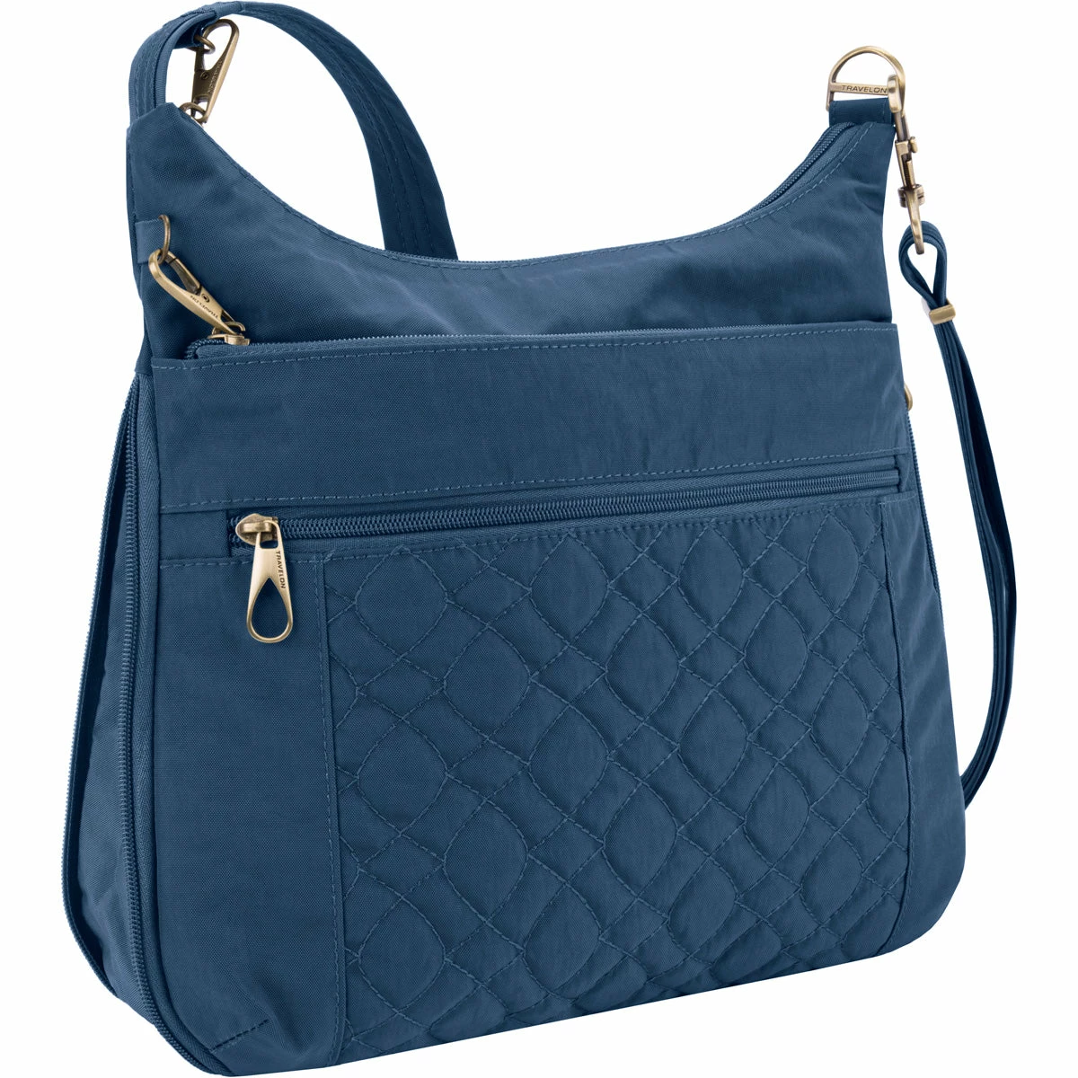 Travelon Anti-Theft Signature Quilted Expansion Crossbody 2 Travelon Anti-Theft Signature Quilted Expansion Crossbody - Image 2