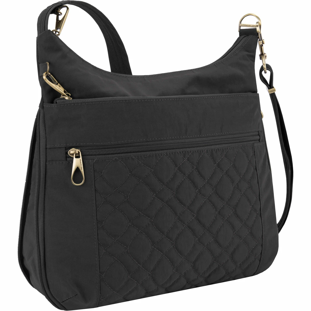 Travelon Anti-Theft Signature Quilted Expansion Crossbody 1 Travelon Anti-Theft Signature Quilted Expansion Crossbody