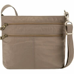 Travelon Anti-Theft Signature Double Zip Crossbody 11 Travelon Anti-Theft Signature Double Zip Crossbody -suitcase sale 43329 711 MAIN