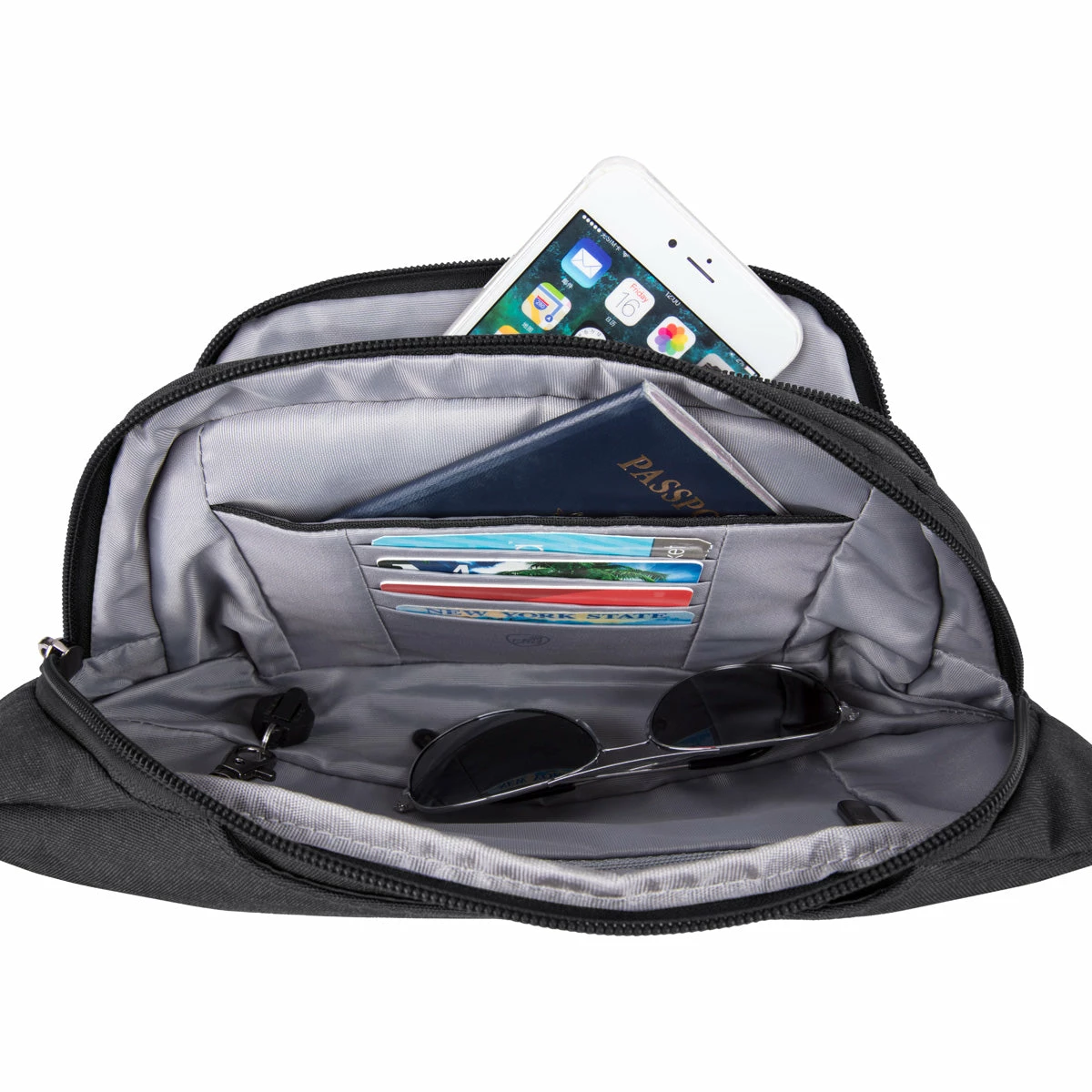 Travelon Anti-Theft Metro Waist Pack 4 Travelon Anti-Theft Metro Waist Pack - Image 4
