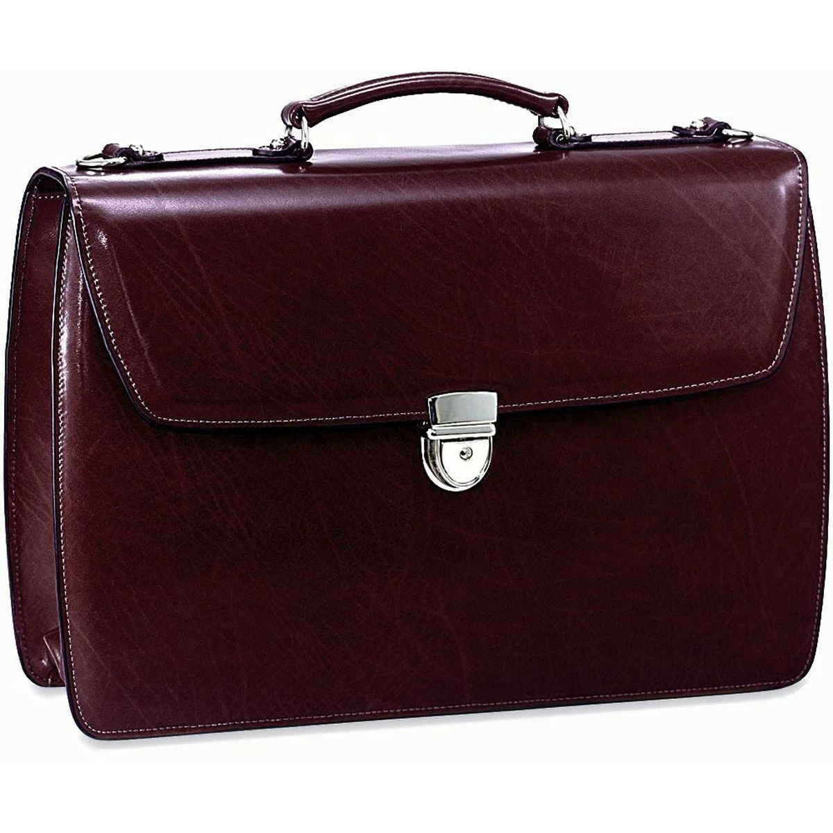 Jack Georges Elements Executive Leather Briefcase 4403 1 Jack Georges Elements Executive Leather Briefcase 4403