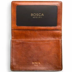 Bosca Dolce Gusset 2 Pocket Card Case W/ID - RFID -suitcase sale 449 217 4