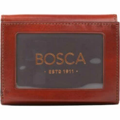Bosca Old Leather Double ID Trifold - RFID -suitcase sale 53 32 01