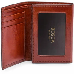 Bosca Old Leather Double ID Trifold - RFID -suitcase sale 53 32 3