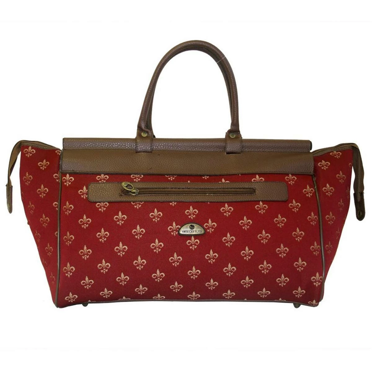 American Flyer Fleur De Lis 4-Piece Luggage Set 6 American Flyer Fleur De Lis 4-Piece Luggage Set - Image 6