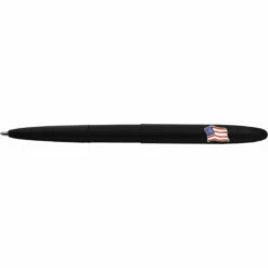 Fisher Space Pen Matte Black Bullet Space Pen American Flag