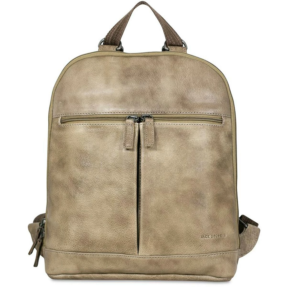 Jack Georges Buffed Small Convertible Backpack/Crossbody 6133 2 Jack Georges Buffed Small Convertible Backpack/Crossbody 6133 - Image 2