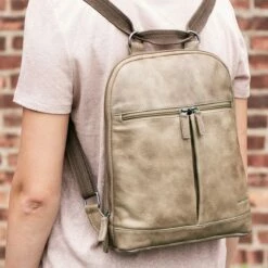 Jack Georges Buffed Small Convertible Backpack/Crossbody 6133 17 Jack Georges Buffed Small Convertible Backpack/Crossbody 6133 -suitcase sale 6133 slate lifestyle