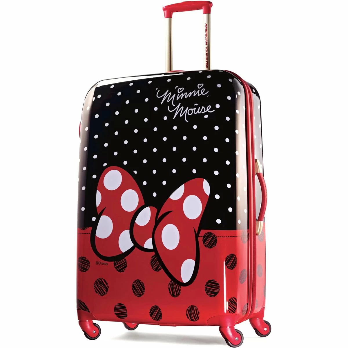 American Tourister Disney Minnie Mouse 28" Hardside Spinner 1 American Tourister Disney Minnie Mouse 28" Hardside Spinner