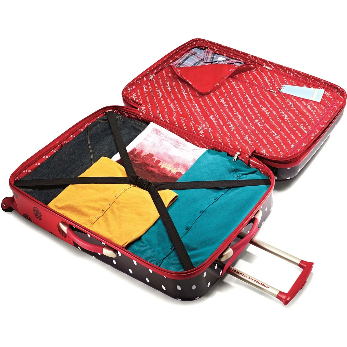 American Tourister Disney Minnie Mouse 28" Hardside Spinner 4 American Tourister Disney Minnie Mouse 28" Hardside Spinner - Image 4