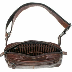 Jack Georges Voyager Large Travel Belt Bag 7109 -suitcase sale 7109brn interior