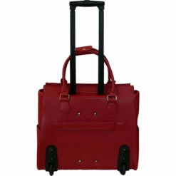 Cabrelli Fashion Executive Piper Pebble 15" Rollerbrief 14 Cabrelli Fashion Executive Piper Pebble 15" Rollerbrief -suitcase sale 716033U RED Back