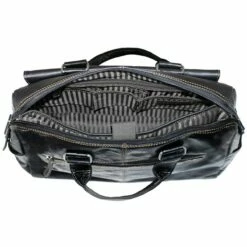 Jack Georges Voyager Zippered Briefcase With Front Flap Pocket 7316 -suitcase sale 7316blk int main 5000x 2771ca0c be34 4a7d 9970 e4a6fe14ec6c