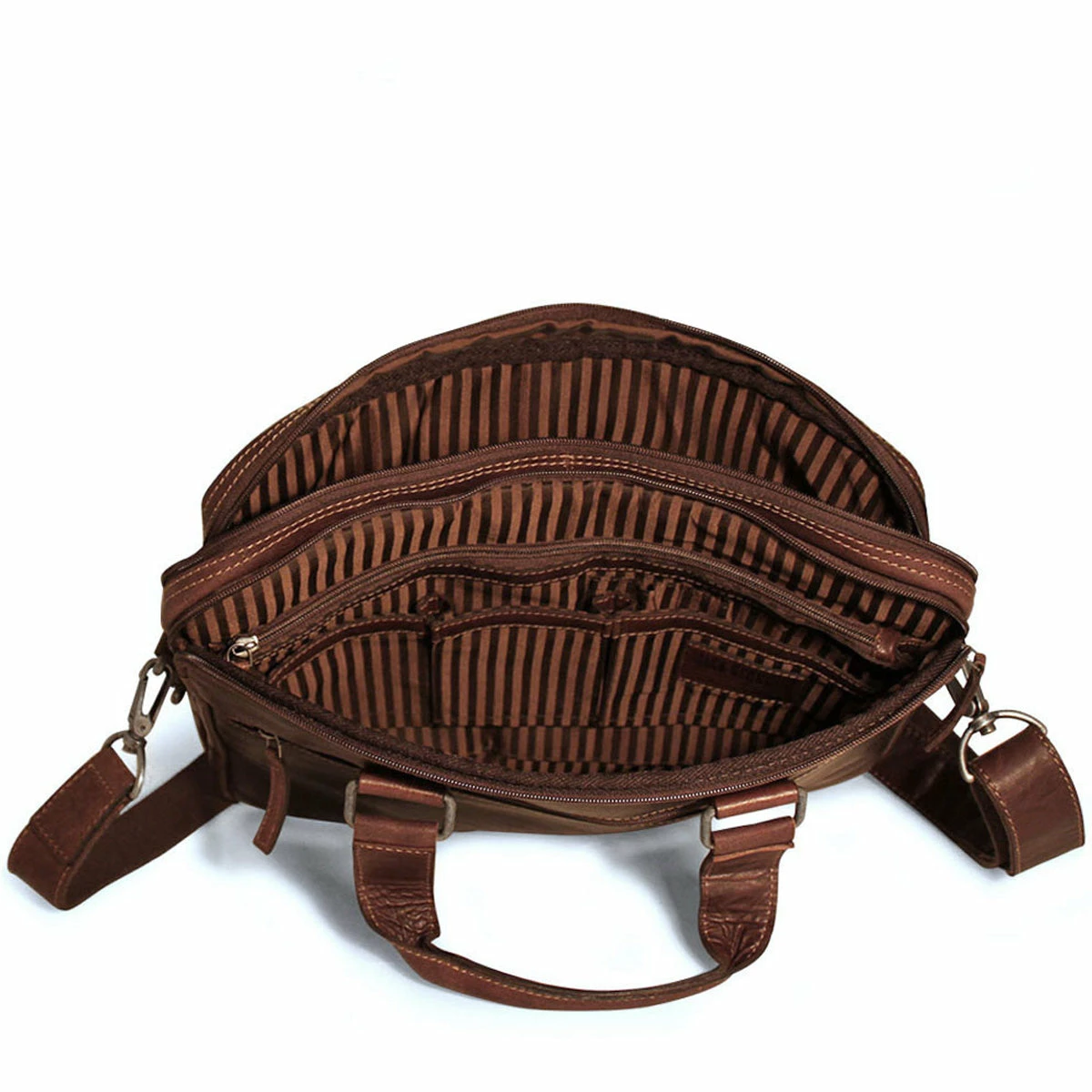 Jack Georges Voyager Professional Zippered Briefcase 7321 4 Jack Georges Voyager Professional Zippered Briefcase 7321 - Image 4