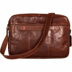 Jack Georges Voyager Large Travel Messenger Bag 7325 11 Jack Georges Voyager Large Travel Messenger Bag 7325 -suitcase sale 7325brn back